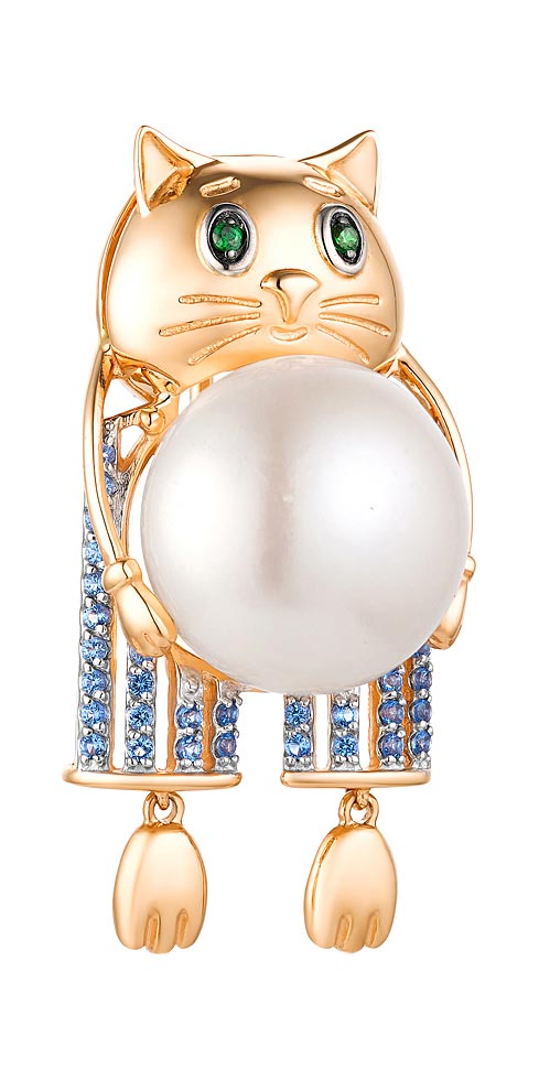 Брошь из золота 6180069