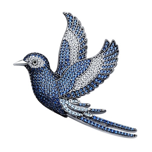 Брошь из серебра 94040301