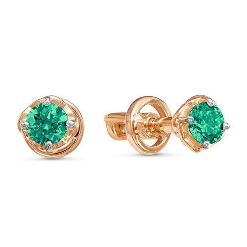 Серьги из золота БР350721
