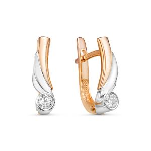 Серьги из золота 02-3575