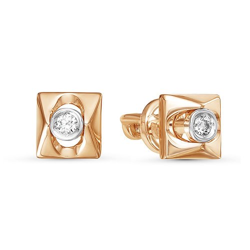 Серьги из золота БР150791