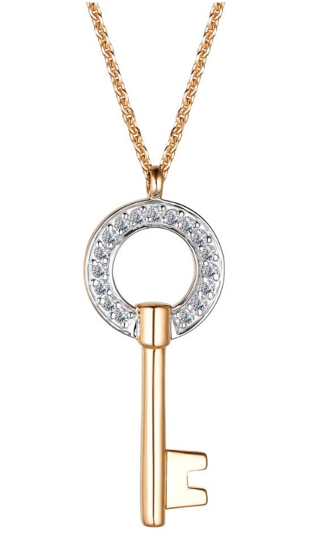 Колье из золота 65111-100 