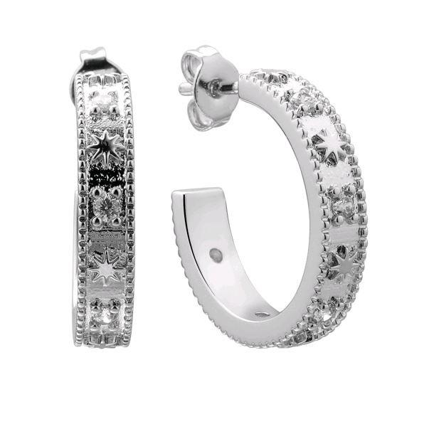 Серьги из серебра CZ-E05109-X-W-X-X-W