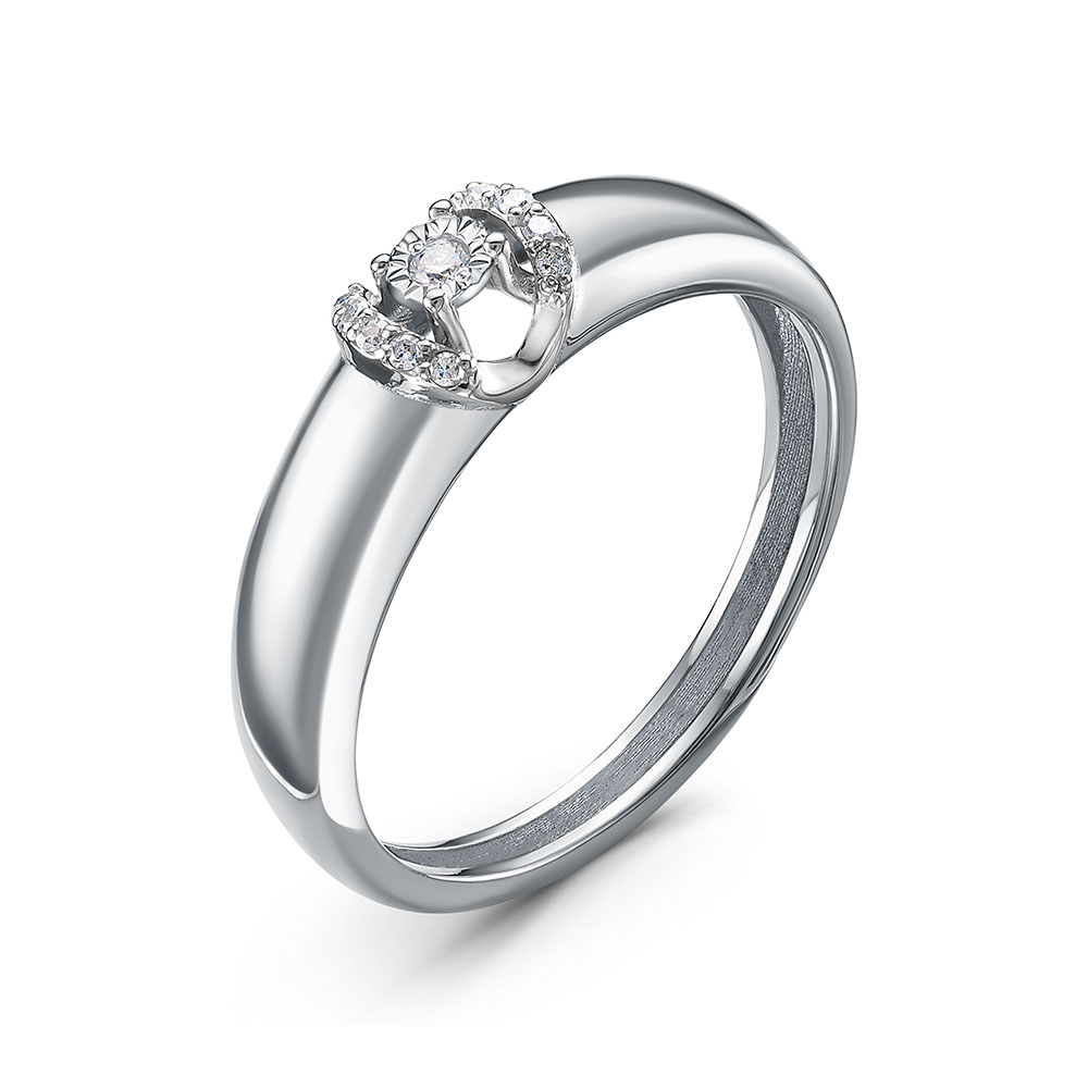 Кольцо из серебра с110035