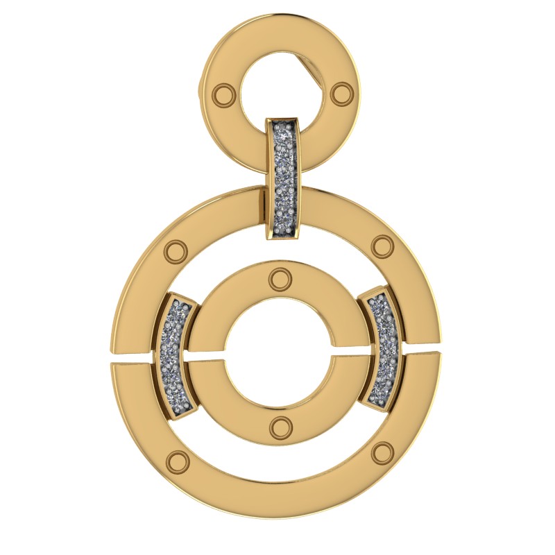 Подвеска из золота 08-318498