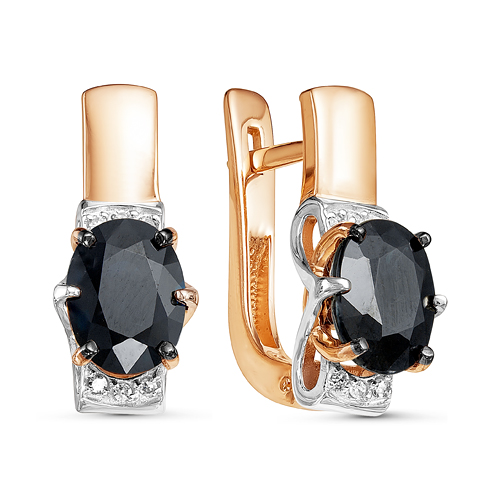 Серьги из золота БР220747б