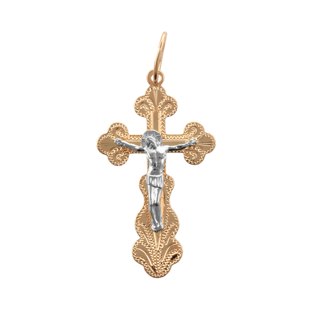 Крест из золота 102-ИХ-32.04-01