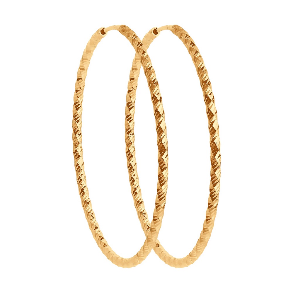 Серьги из золота 51-124-01363-1