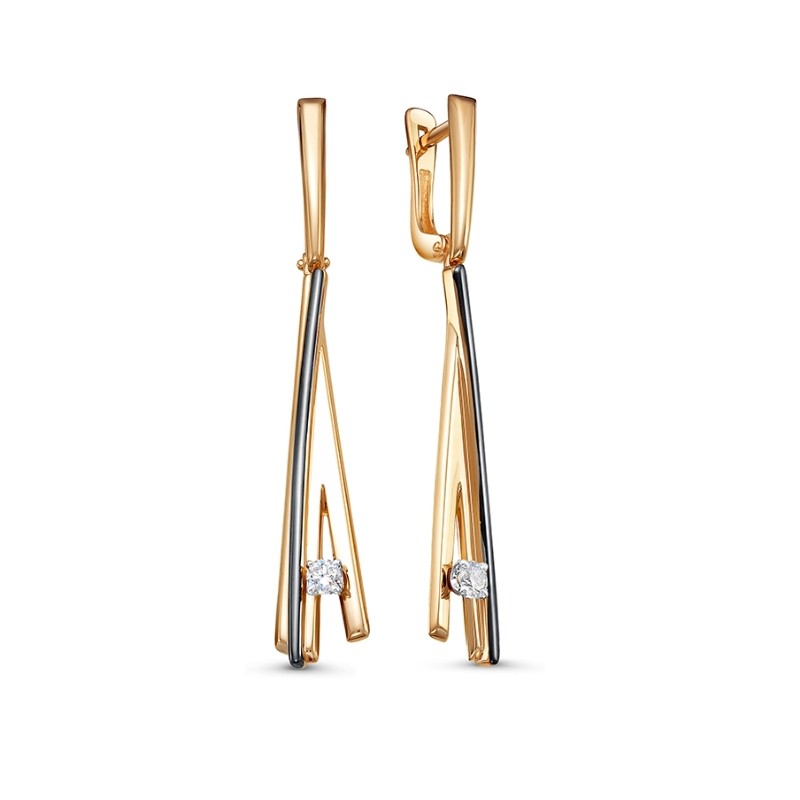 Серьги из золота БР121894