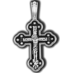 Крест из серебра 473-18015