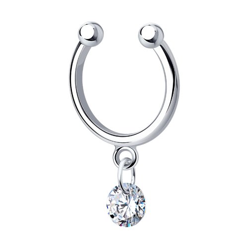 Серьга из серебра 94170161