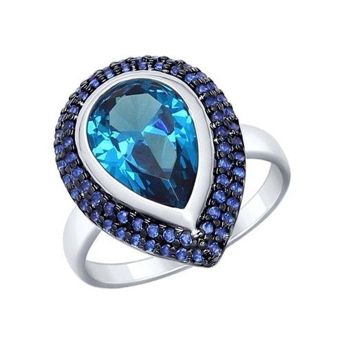 Кольцо из серебра 92011328