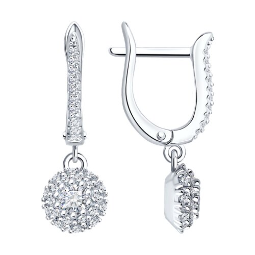 Серьги из серебра 94026338-91