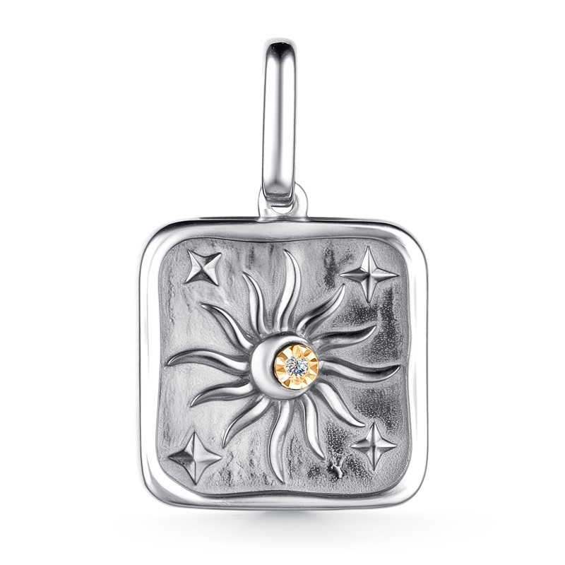 Подвеска из серебра 03-4109/000Б-17