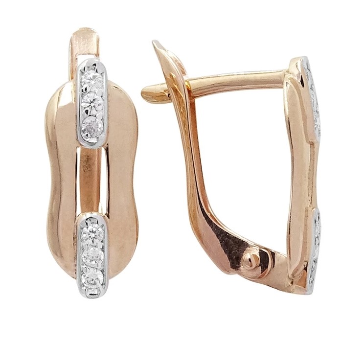 Серьги из золота 10-20343_f-201