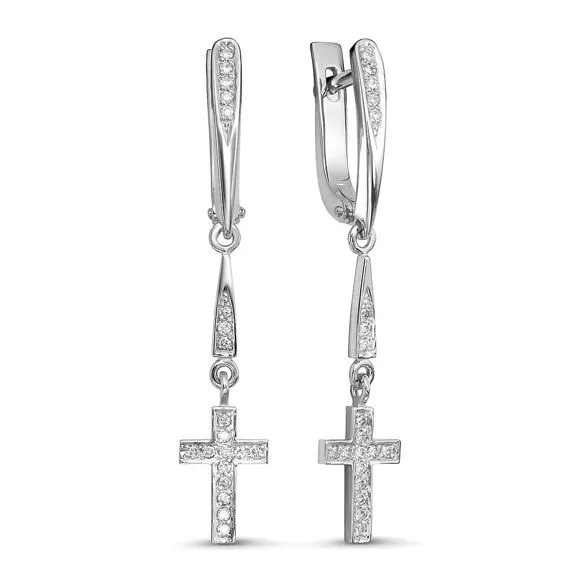 Серьги из золота 2-365-20