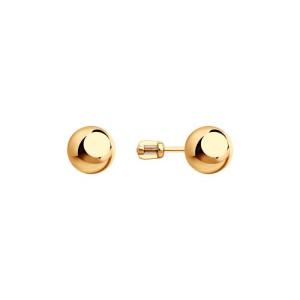 Серьги из золота 026789