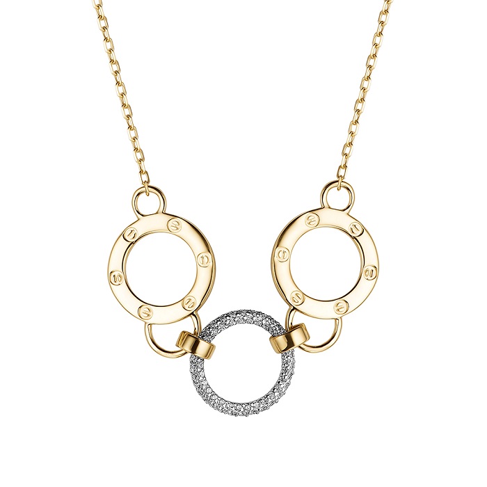 Колье из серебра ко-4165