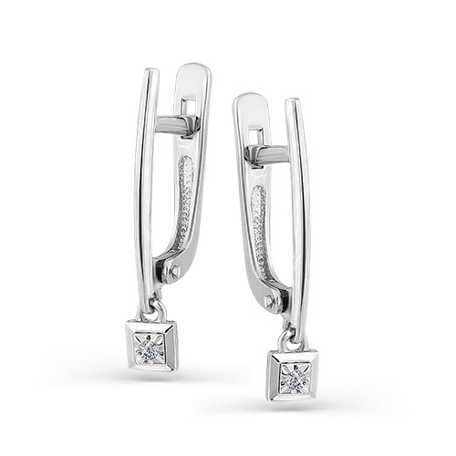 Серьги из золота 2-107-366