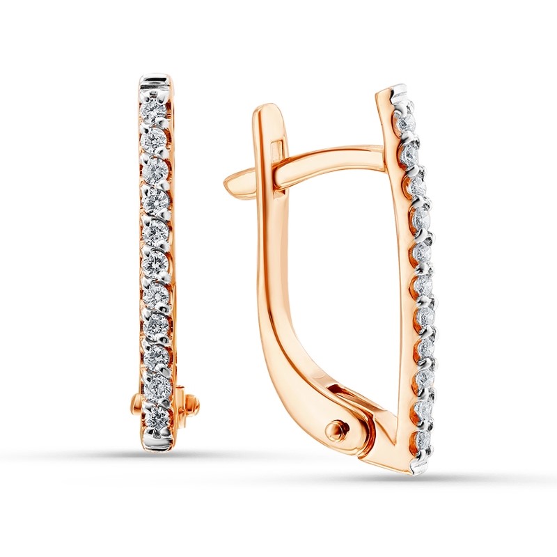 Серьги из золота 803-02507-10-11-00-10