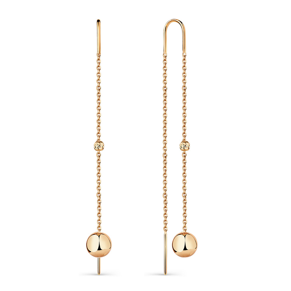 Серьги из золота 002-0645-0000-010