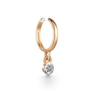 Серьги из золота 2-4677