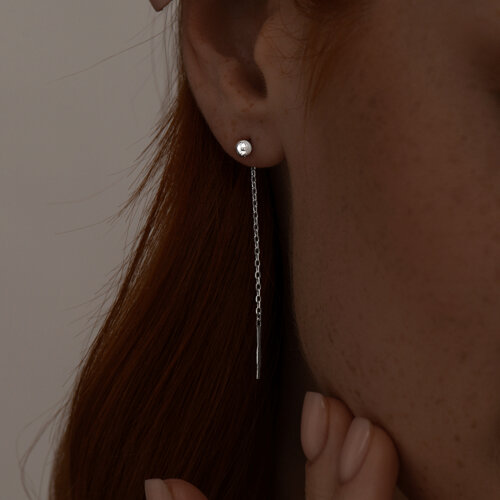 Серьги из серебра 94025981
