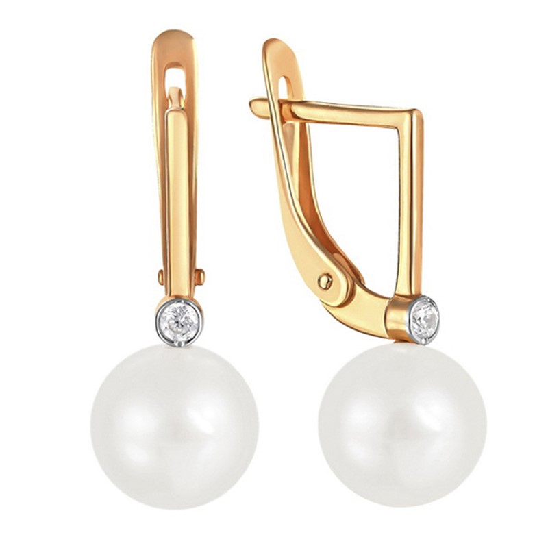 Серьги из золота 290-1-1043Р