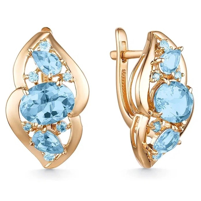 Серьги из золота 21803135