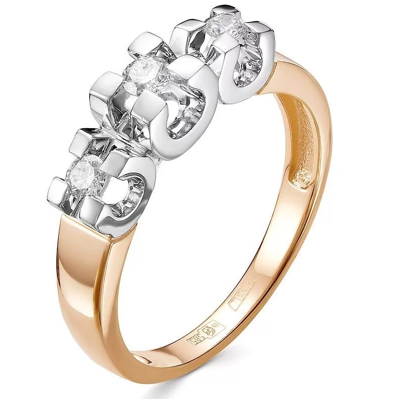 Кольцо из золота 1-376-10