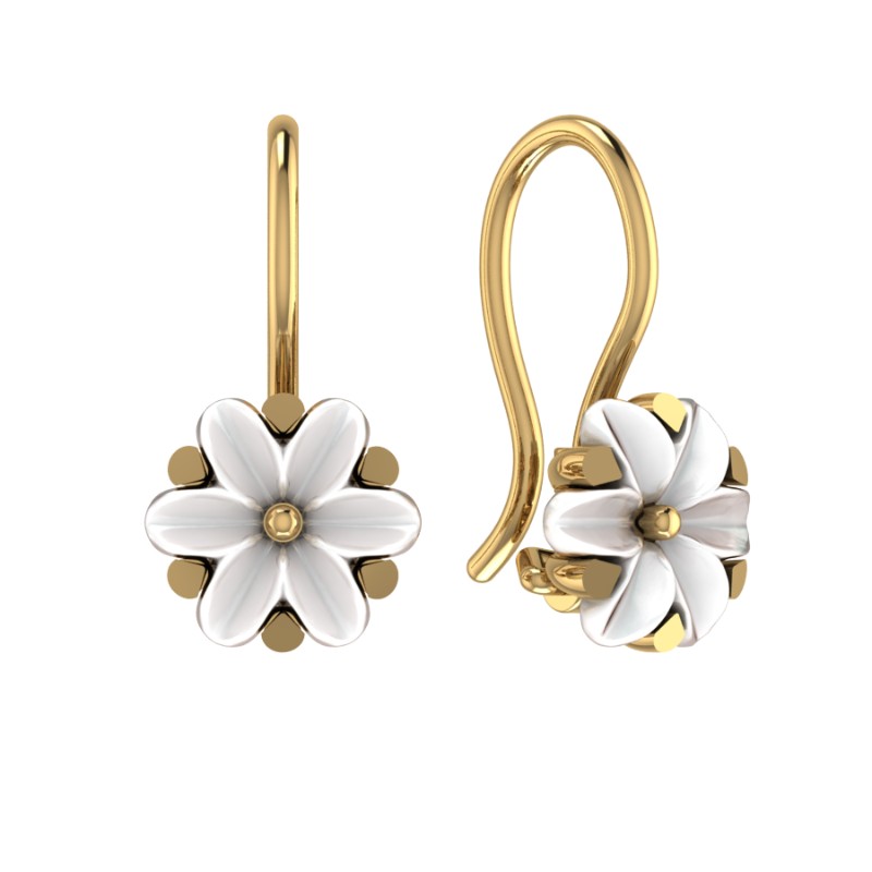 Серьги из золота 01-249021