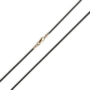 Шнурок из серебра Sh1,5-bk-Rg