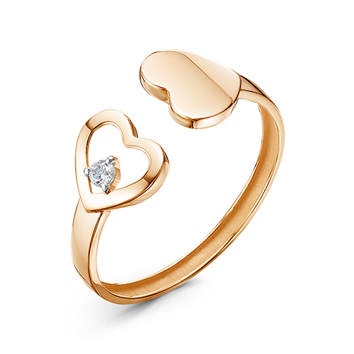 Кольцо из золота 10-10177_f-201