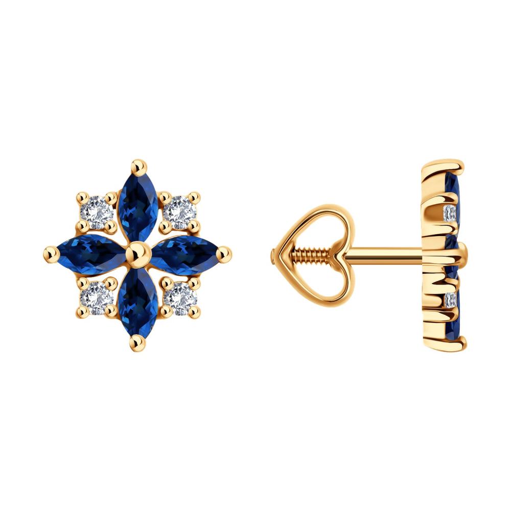 Серьги из золота 728948