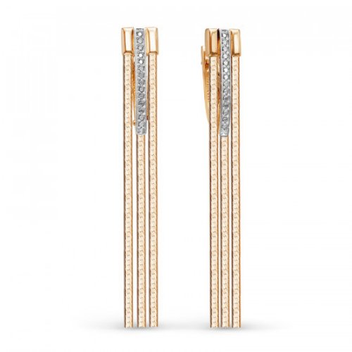 Серьги из золота БР121910