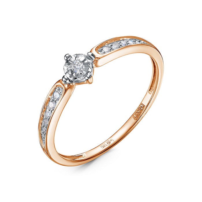 Кольцо из золота БР112744