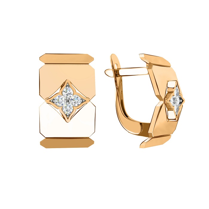 Серьги из золота 08-218354