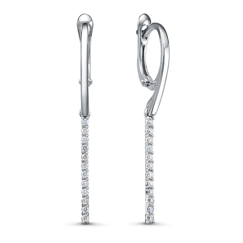 Серьги из золота БР122742б