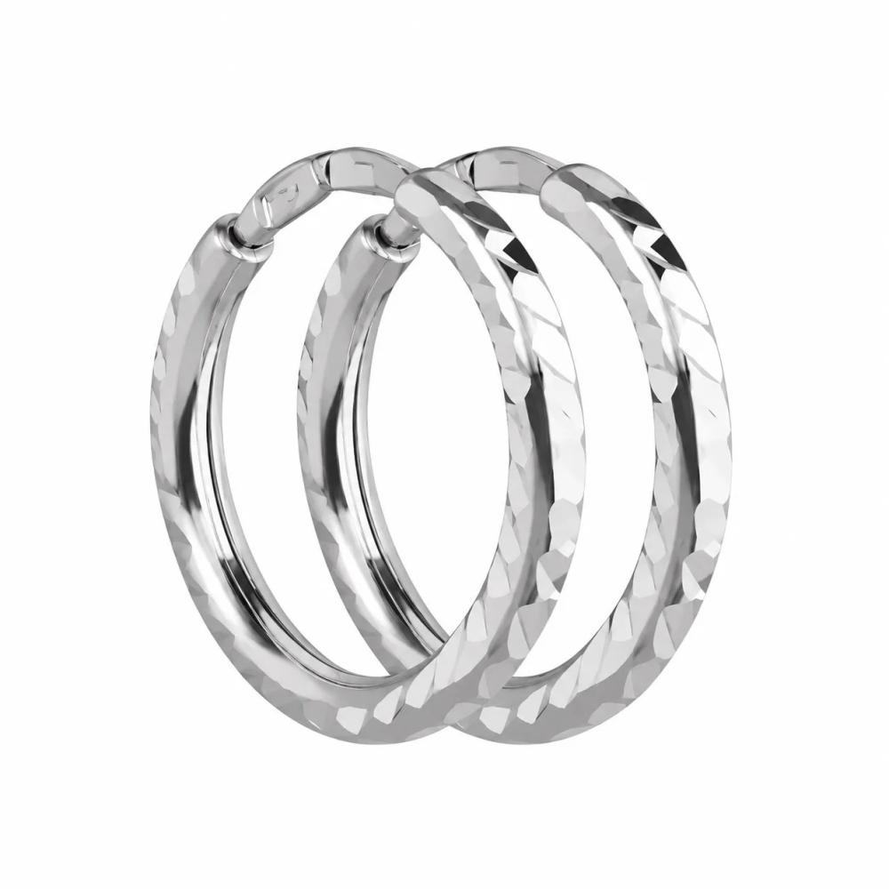 Серьги из серебра СА 021003