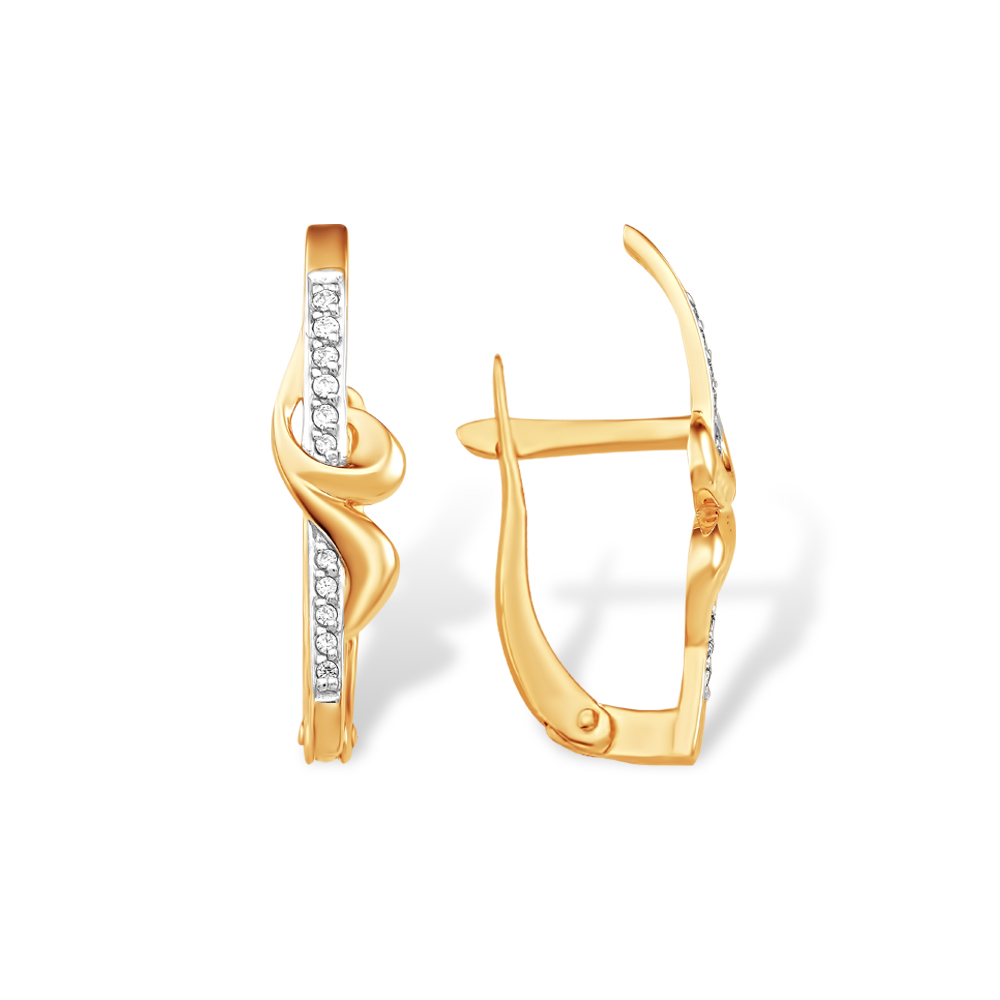 Серьги из золота С13216227