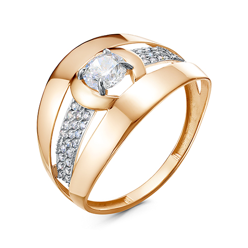 Кольцо из золота 10-10139_f-201