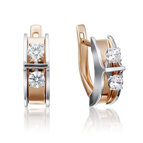 Серьги из золота 02-4264-00-501-1111-38