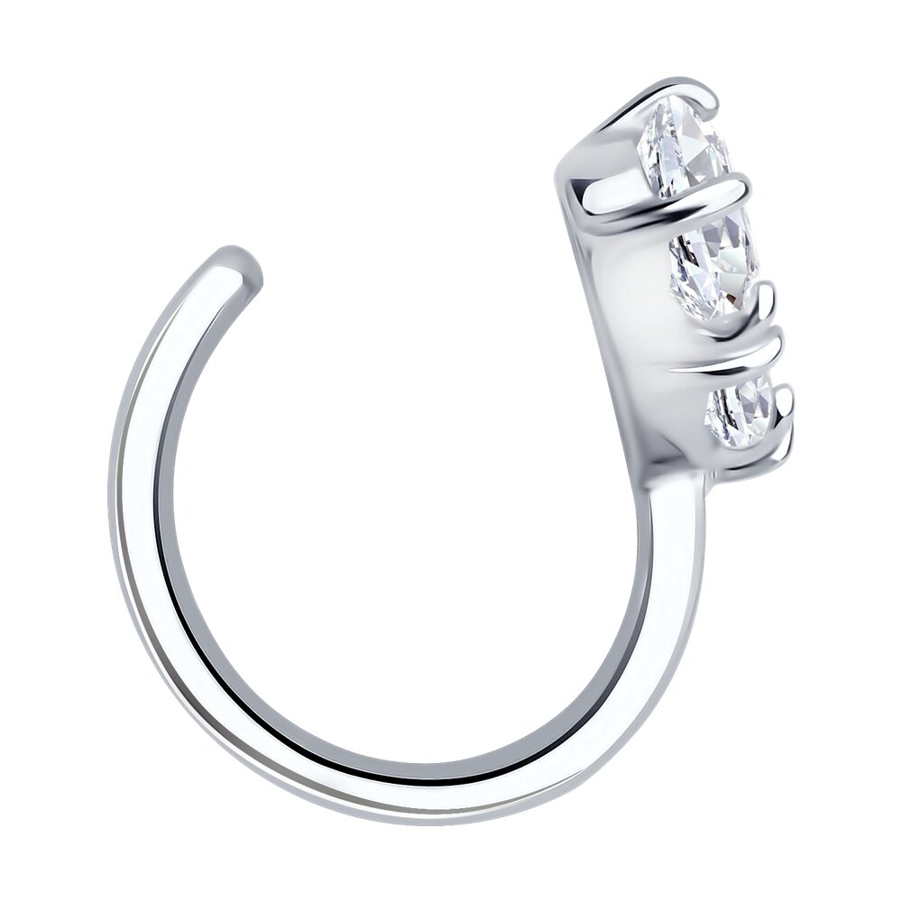 Серьга из серебра 94170369