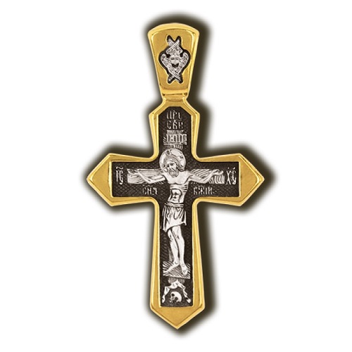 Крест из серебра 8040