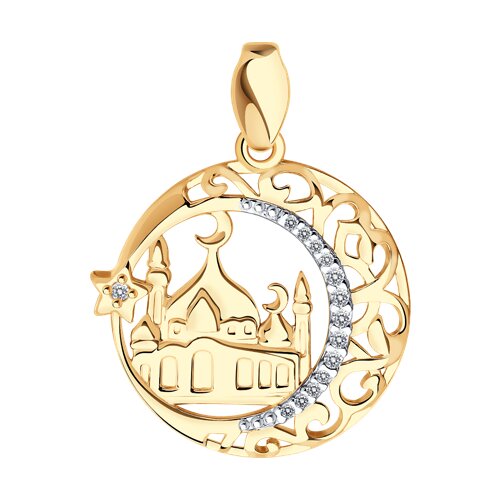 Подвеска из золота 034443