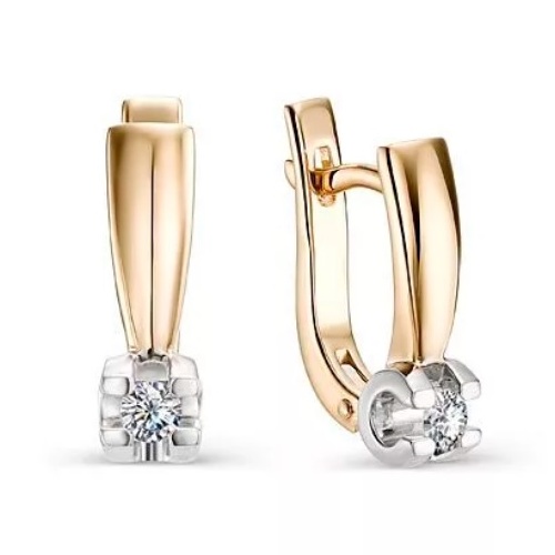 Серьги из золота 2-209-10