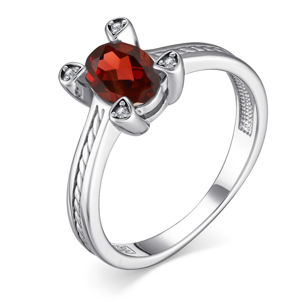 Кольцо из серебра 01-4003/00ГР-00