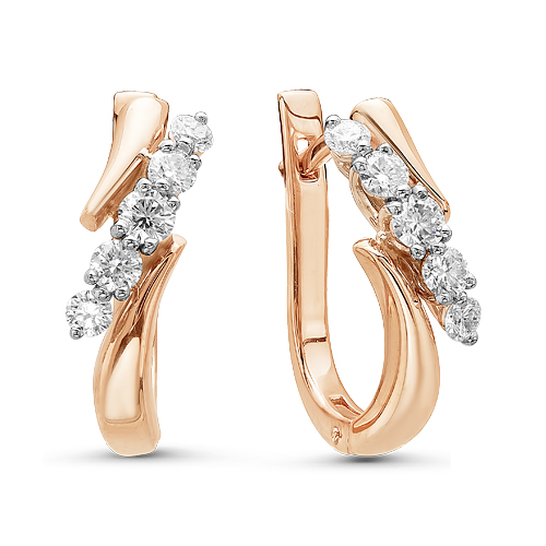 Серьги из золота 02-0911