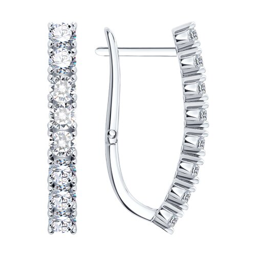 Серьги из серебра 94027645-91