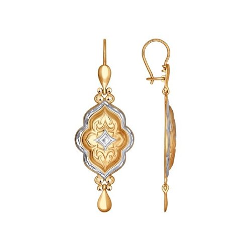 Серьги из золота 027417